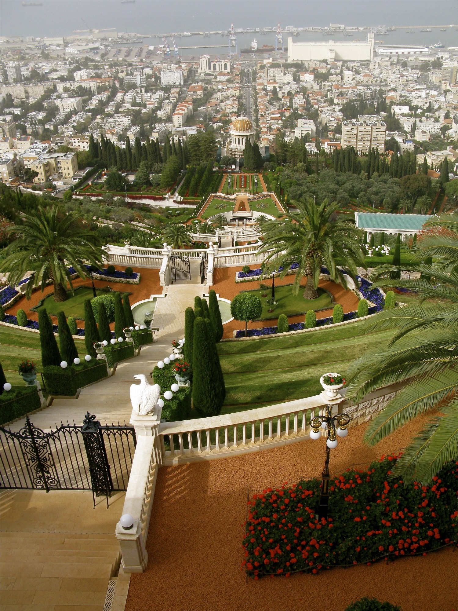 Haifa Bahai Gardens Nostalgic Haifa-Glam