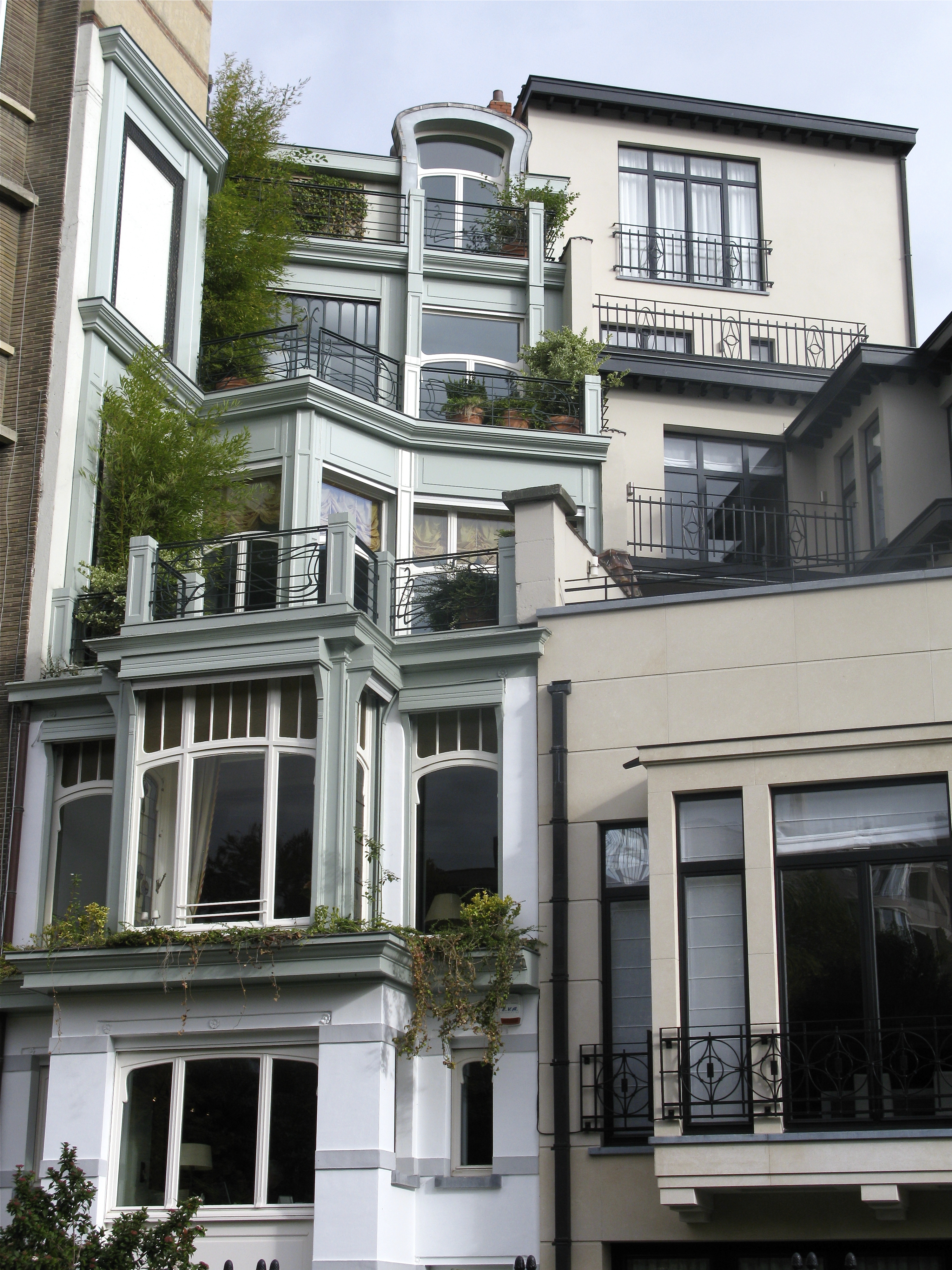 Art Nouveau Building Brussels Voir et Dire Bruxelles