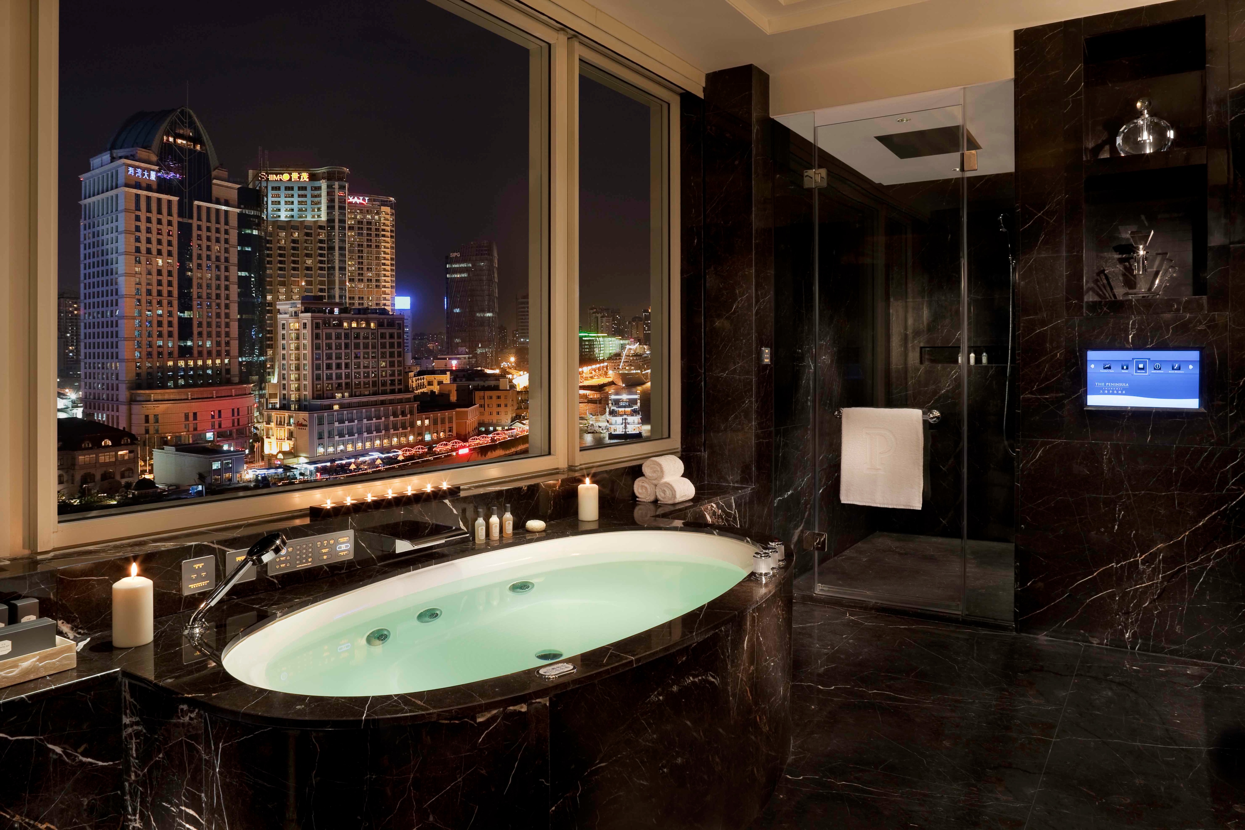 Peninsula Shanghai I am too Sexy for my Bathtub