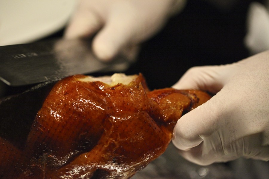 Peking Duck and Giant Grouper