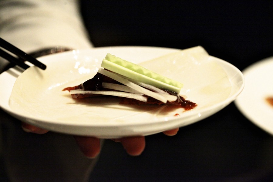 Peking Duck and Giant Grouper
