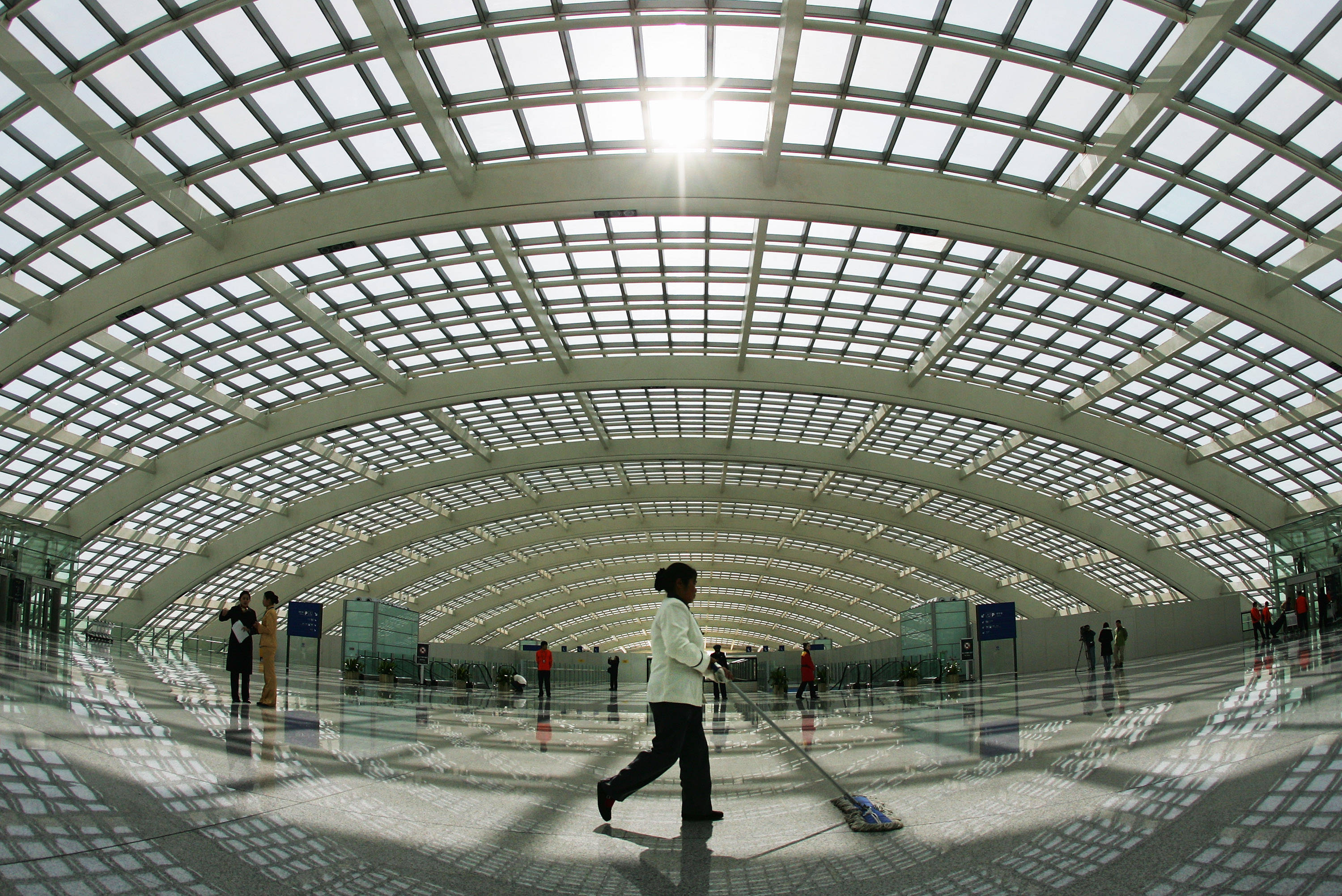 New Airport Terminal Opens Before Olympic Games Wordly Stages