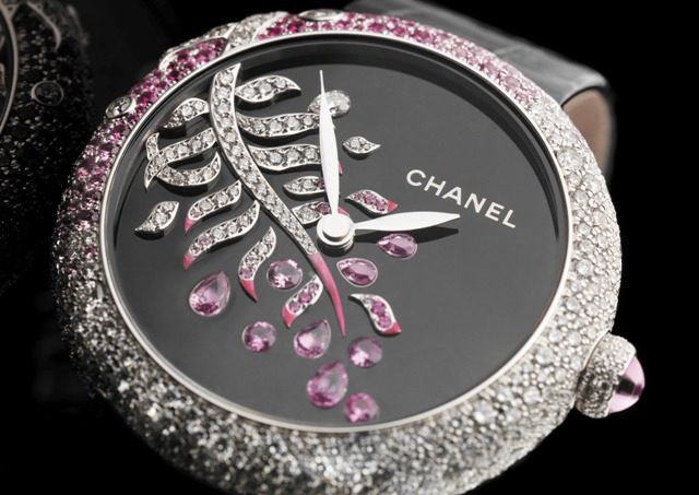 CHANEL BIENNALE 2012 MADEMOISELLE PRIVEE MONTRE MADEMOISELLE PRIVE PLUME Best Fine Jewelry / 2012 Biennale des Antiquaires