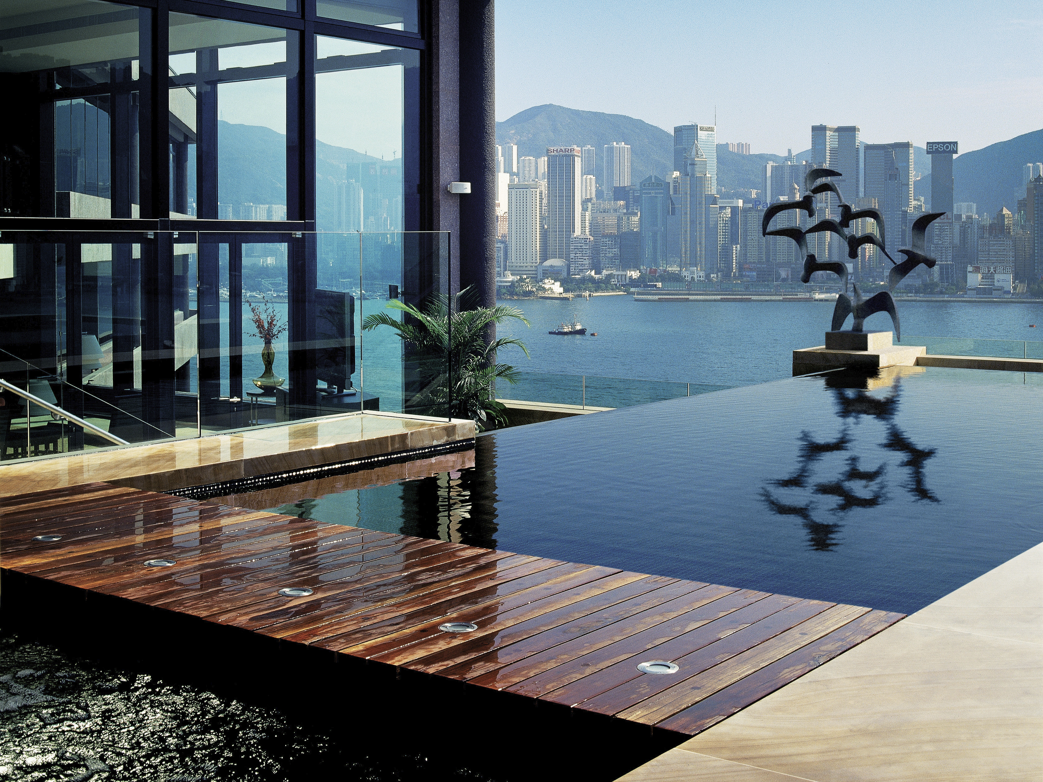 65 Presidential Suite Harbourview Terrace Daytime – Version 2 Nine Dragons and Feng Shui at InterContinental