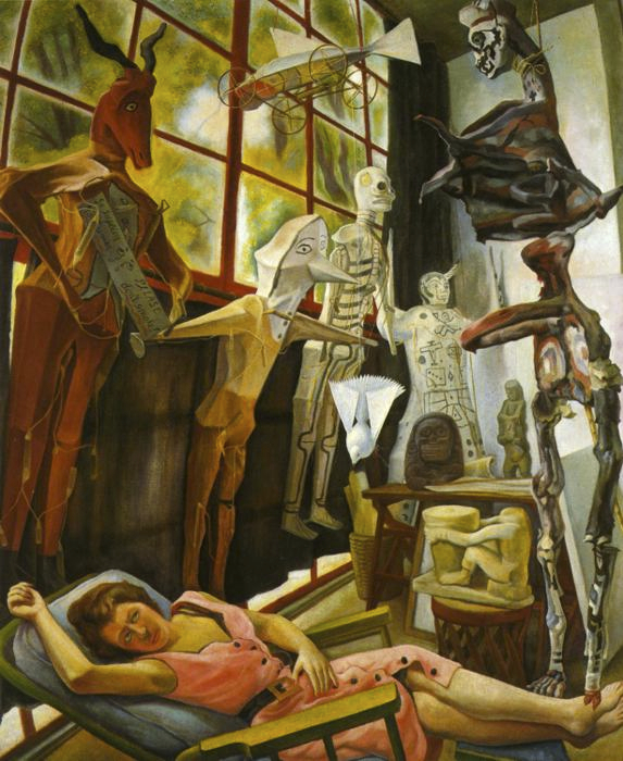 The-Painters-Studio-(Estudio-del-pintor)-1954-xx-Private-collection