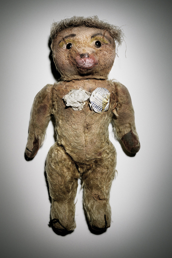 A photo of Jean Paul Gaultier’s teddy bear Nana, 2013.