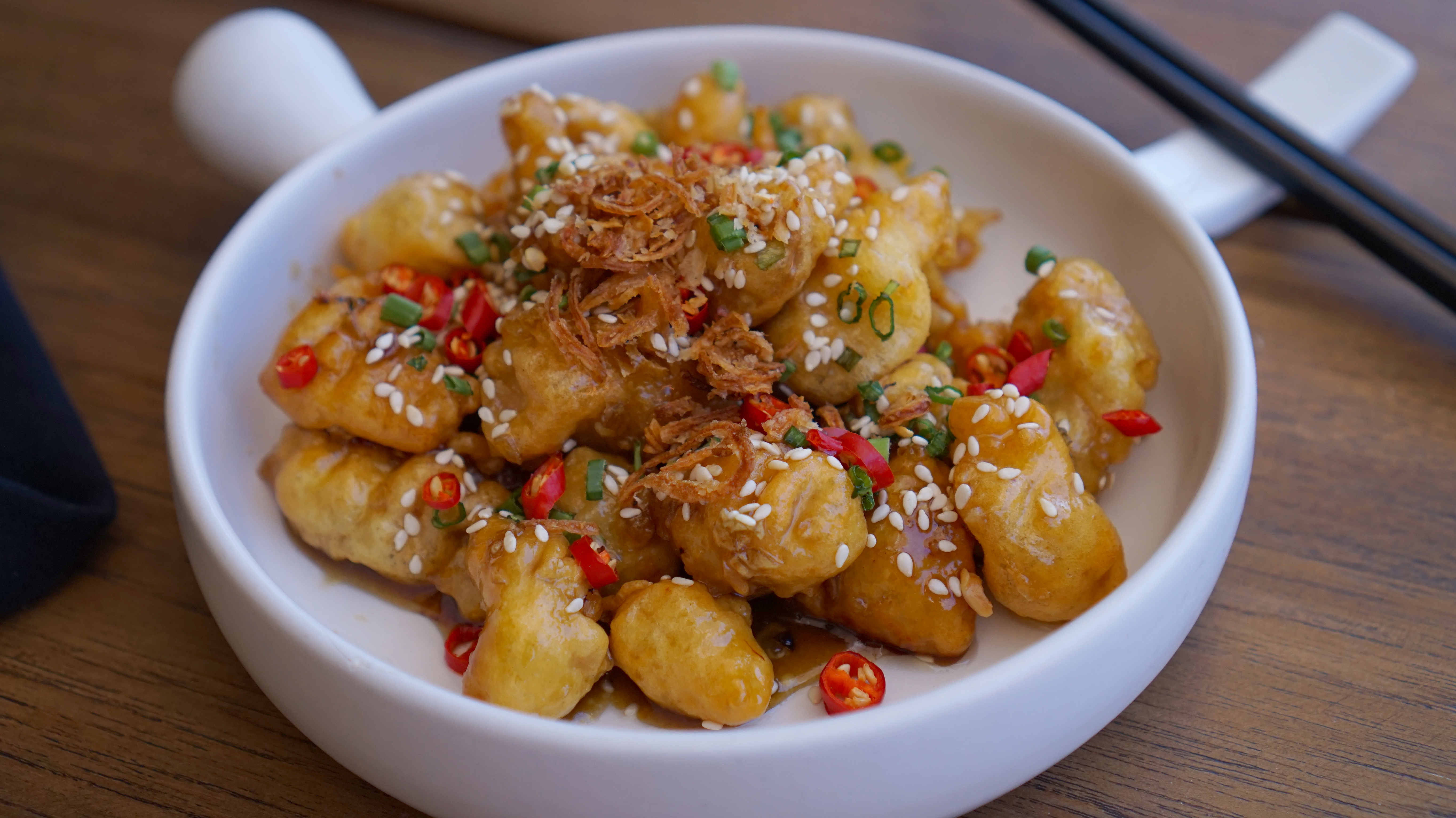 Tiger Palm – Malay crispy chicken pop corn New Travel Tips Bali The Land of Sand Sunsets and Smiles