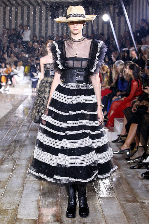 silhouette_79 Dior Cruise 2019 Mexican Amazons influence