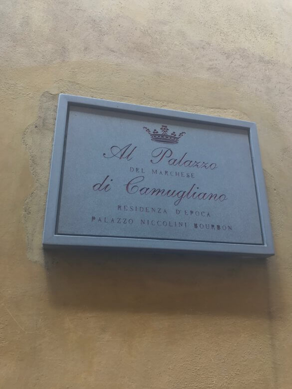 Sleep like an Aristocrat at the Al Palazzo Del Marchese Di Camugliano