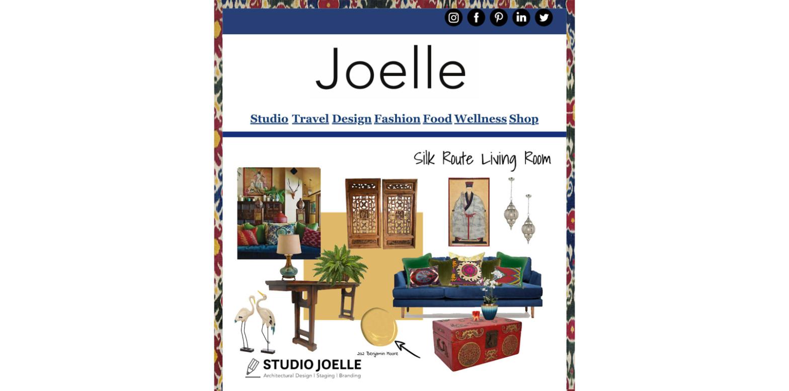 The Well-Traveled Room, Joelle News