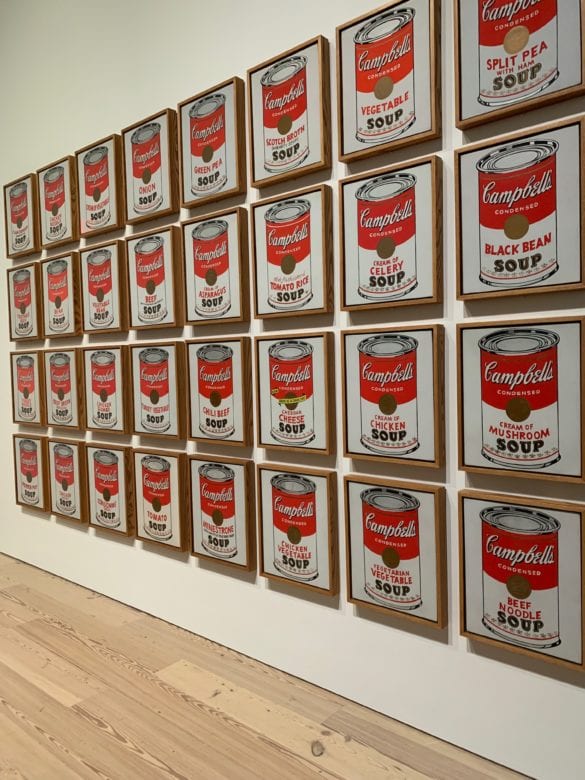 Andy Warhol from A to B and Back Again Retrospective at the Witney Museum