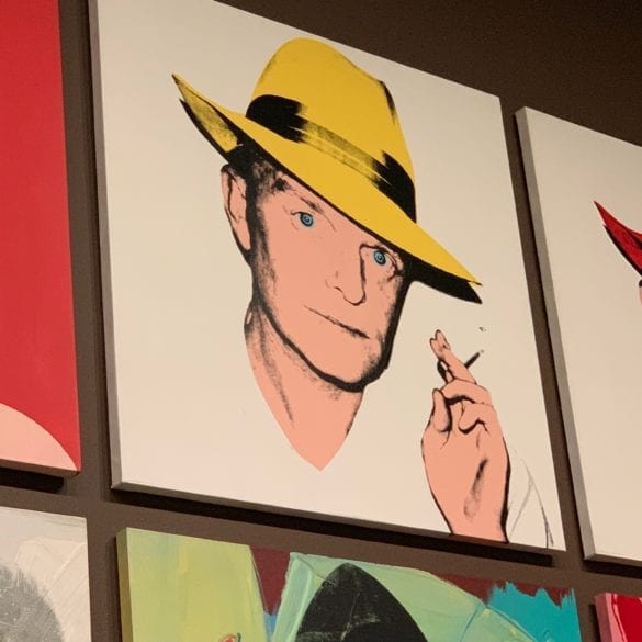 Andy Warhol from A to B and Back Again Retrospective at the Witney Museum