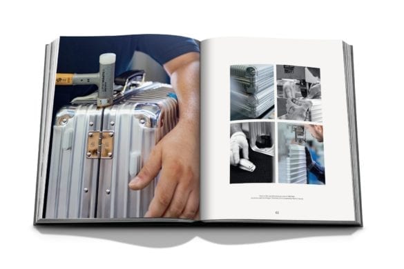 Rimowa will publish its first brand book today, printed in collaboration with Assouline