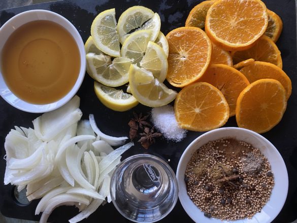 Seven Spice-Lemon Tangerine Chicken to Boost your immune System