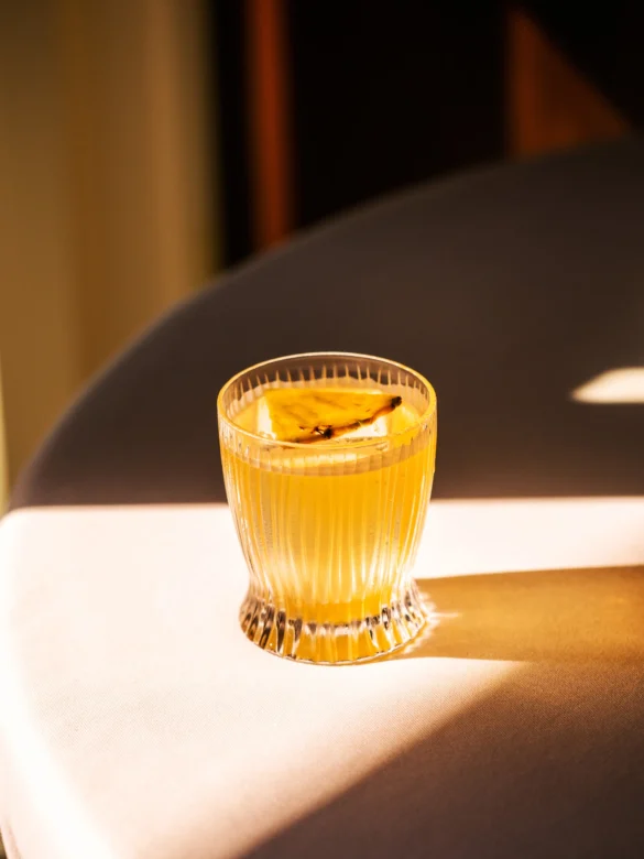 "A perfectly presented cocktail from The Wilde’s bespoke bar menu, showcasing refined flavors. Courtesy of The Wilde."