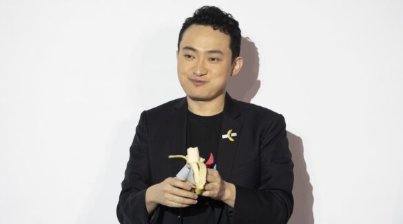 Justin Sun, cryptocurrency entrepreneur and buyer of Maurizio Cattelan’s The Comedian.